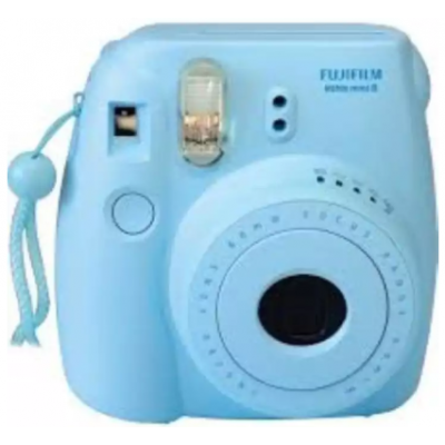 Fuji 16550631 Instax Mini 9 Instant Camera - (Ice blue)